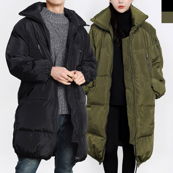 남녀 공용 커플 웰론 롱패딩 UND-6000 아우터 패딩 웰론패딩 점퍼 커플패딩 남녀공용