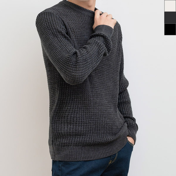 SPP 1006 남자와플니트라운드