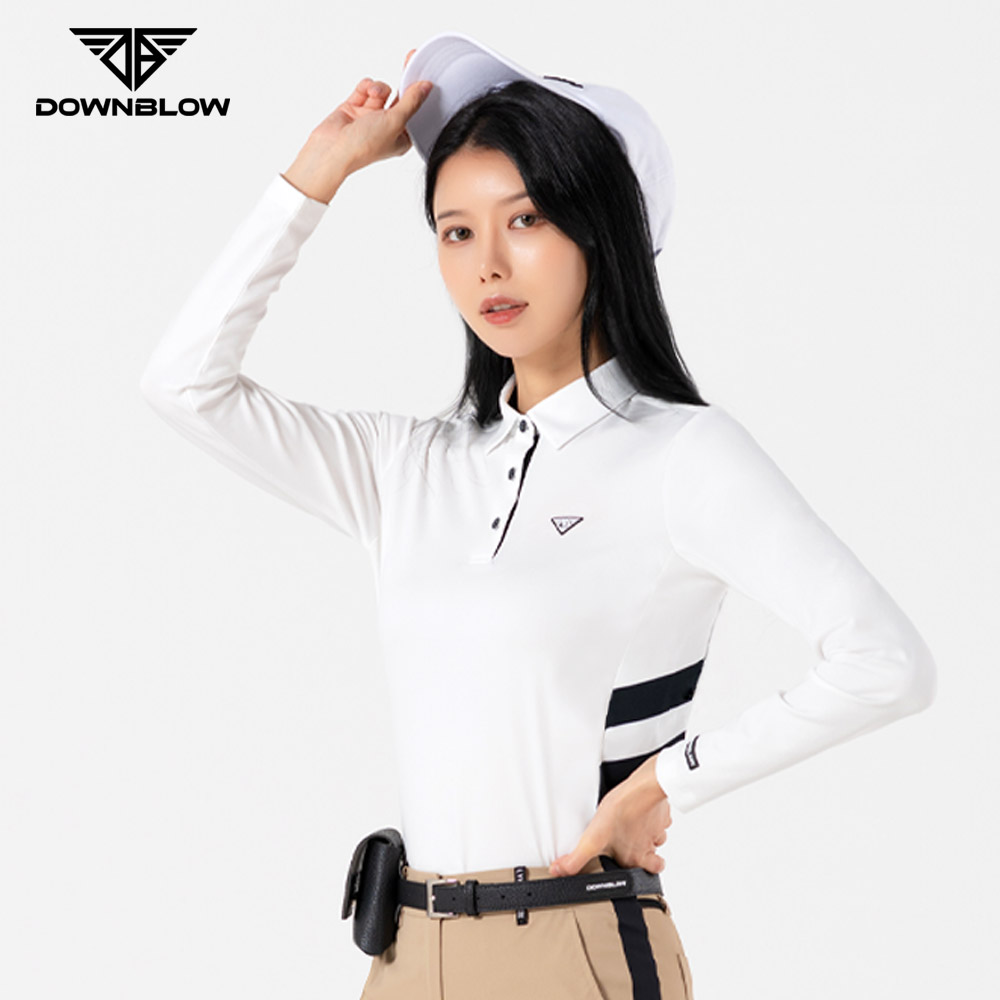 다운블로우_DBFWLW-2003-1W_여자골프웨어카라티셔츠
